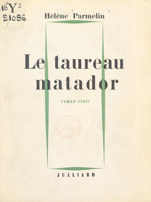 cover image of Le taureau matador